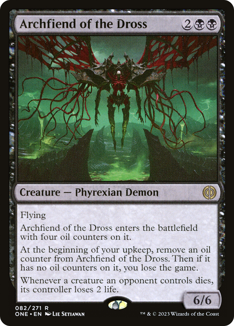 Archfiend of the Dross [Phyrexia: All Will Be One] | Pandora's Boox