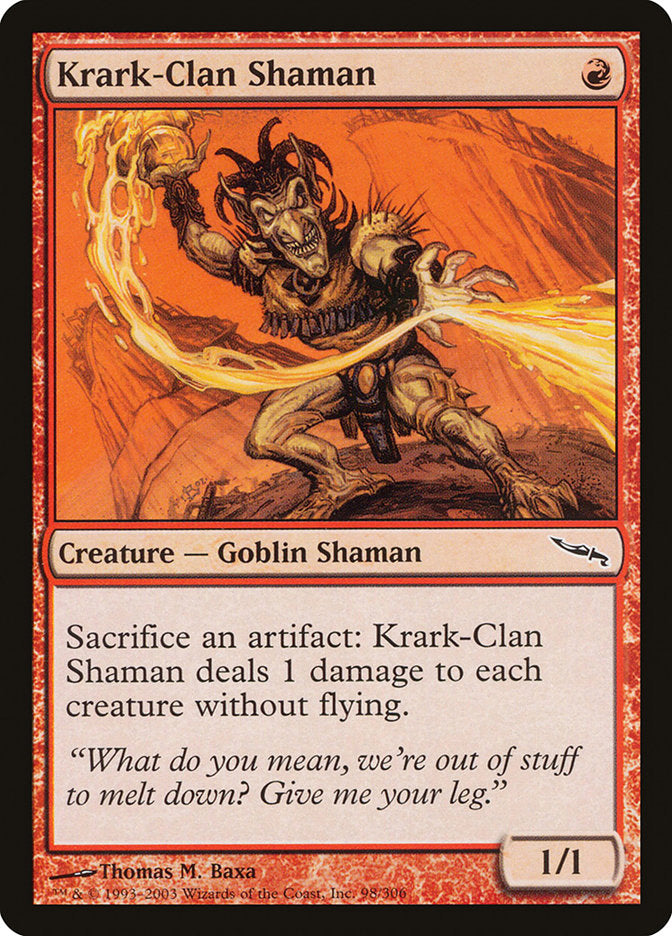 Krark-Clan Shaman [Mirrodin] | Pandora's Boox