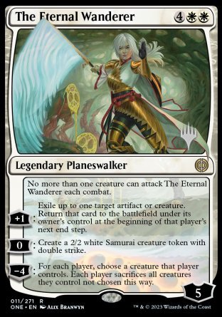 The Eternal Wanderer (Promo Pack) [Phyrexia: All Will Be One Promos] | Pandora's Boox