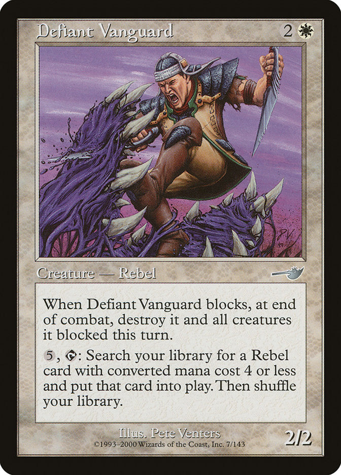 Defiant Vanguard [Nemesis] | Pandora's Boox