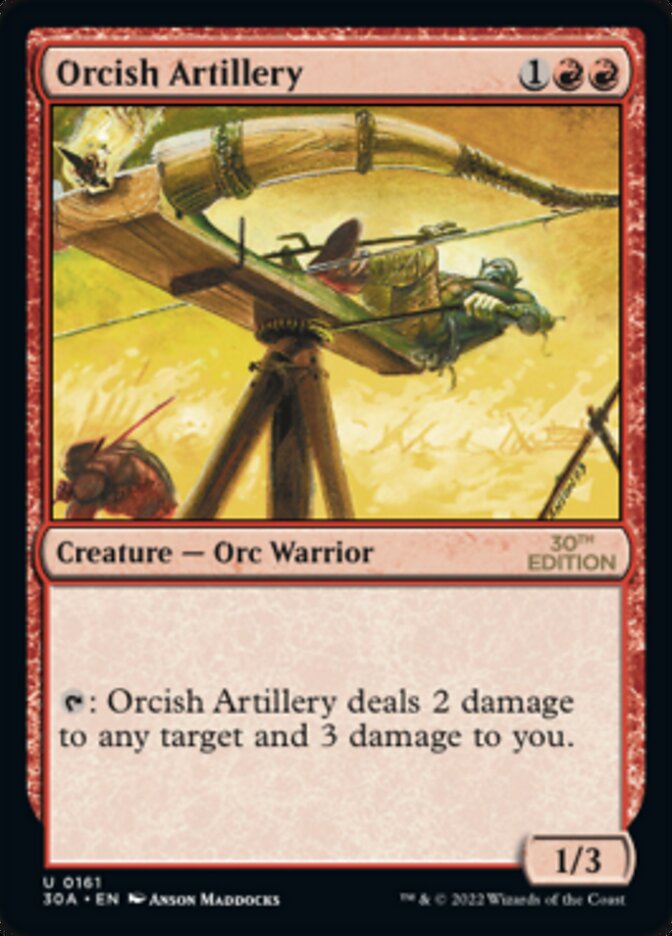 Orcish Artillery [30th Anniversary Edition] | Pandora's Boox