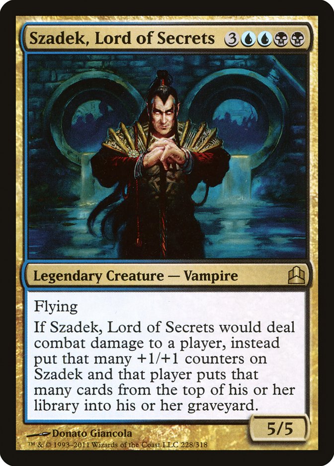 Szadek, Lord of Secrets [Commander 2011] | Pandora's Boox