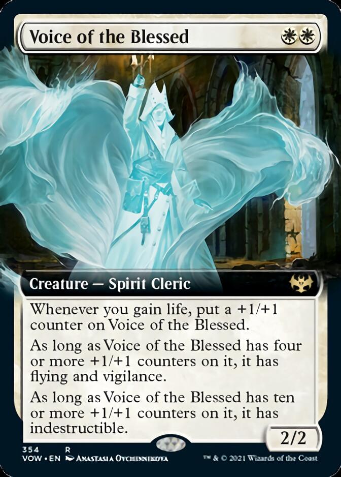 Voice of the Blessed (Extended Art) [Innistrad: Crimson Vow] | Pandora's Boox