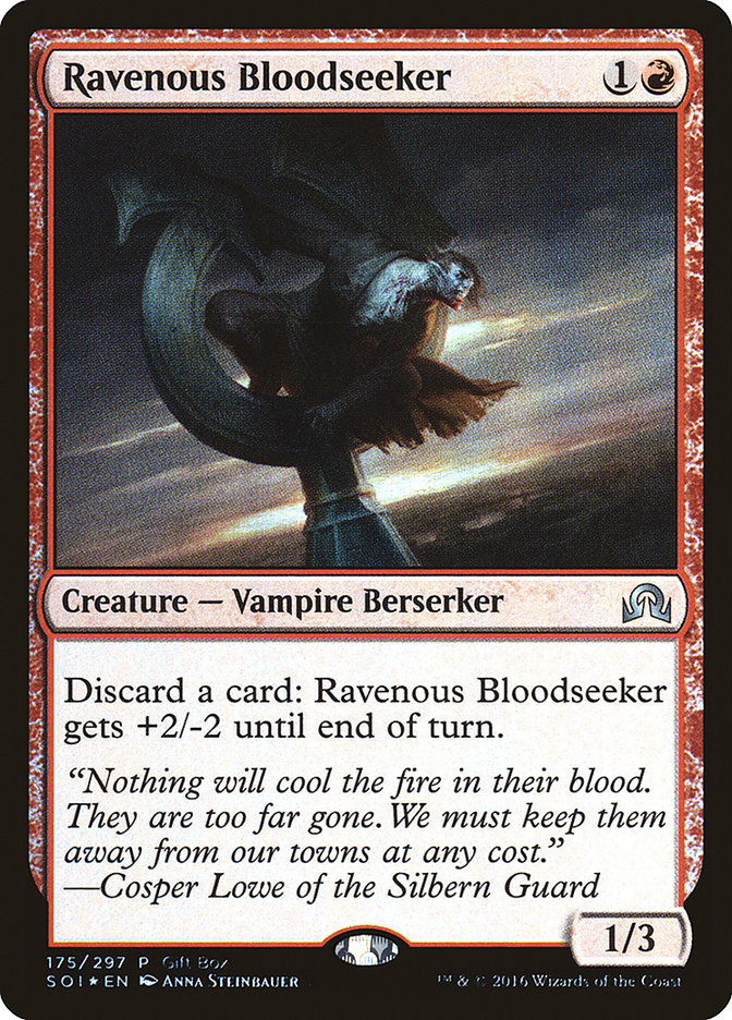 Ravenous Bloodseeker (Gift Box) [Shadows over Innistrad Promos] | Pandora's Boox