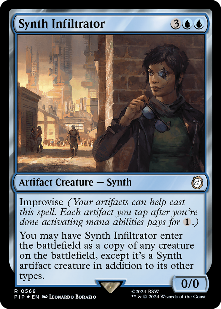Synth Infiltrator (Surge Foil) [Fallout] | Pandora's Boox