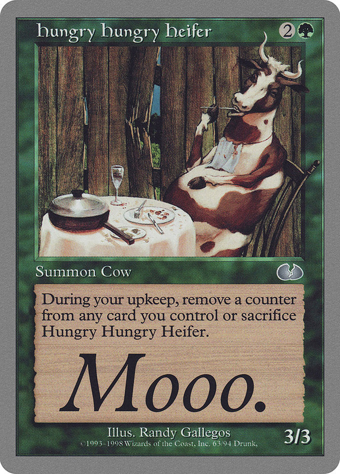 Hungry Hungry Heifer [Unglued] | Pandora's Boox