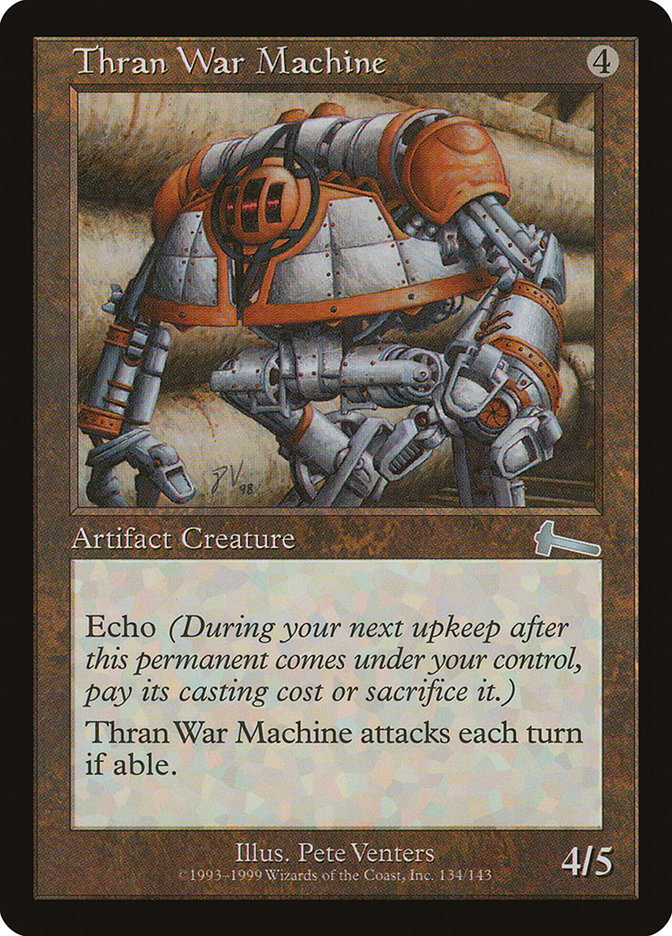 Thran War Machine [Urza's Legacy] | Pandora's Boox