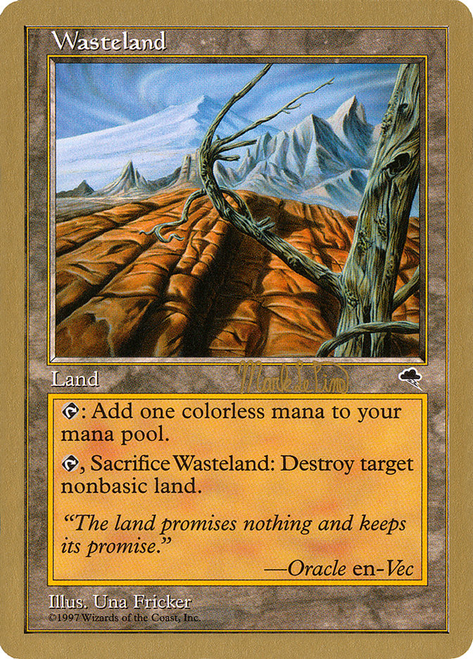 Wasteland (Mark Le Pine) [World Championship Decks 1999] | Pandora's Boox