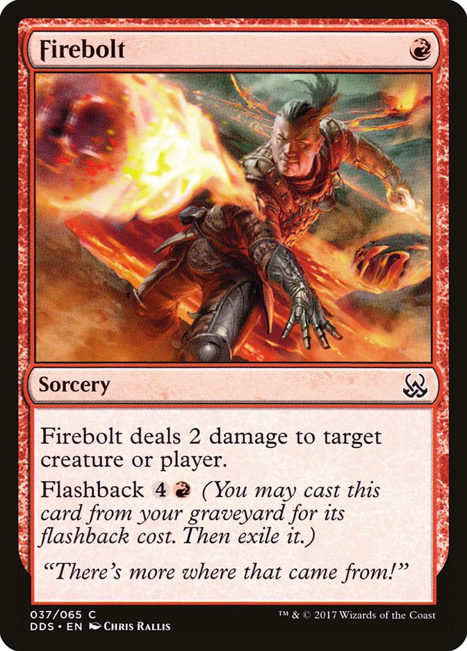 Firebolt [Duel Decks: Mind vs. Might] | Pandora's Boox