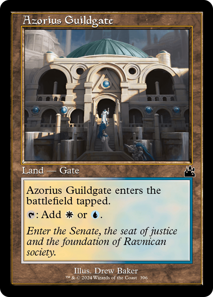 Azorius Guildgate (Retro Frame) [Ravnica Remastered] | Pandora's Boox