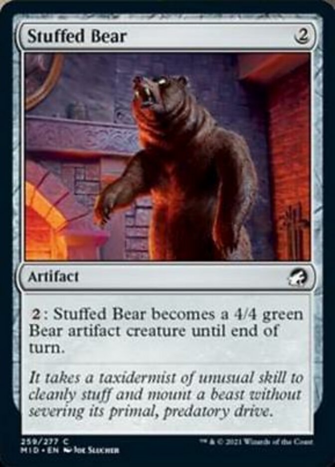 Stuffed Bear [Innistrad: Midnight Hunt] | Pandora's Boox