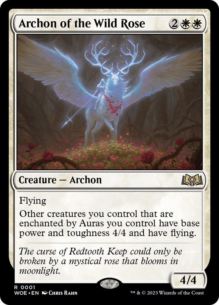 Archon of the Wild Rose [Wilds of Eldraine] | Pandora's Boox