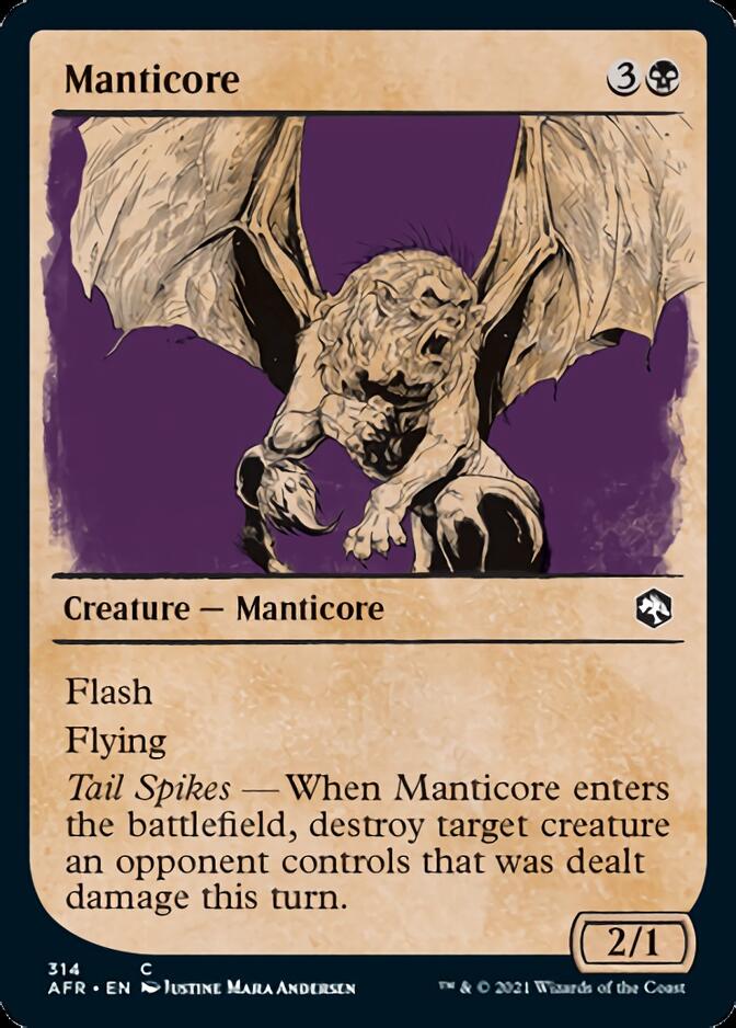 Manticore (Showcase) [Dungeons & Dragons: Adventures in the Forgotten Realms] | Pandora's Boox
