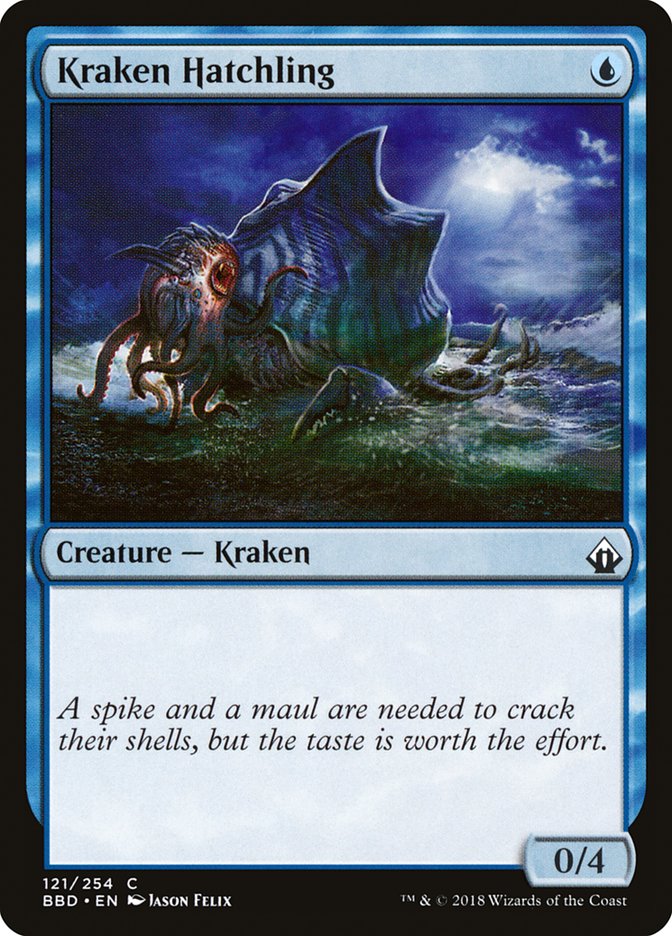 Kraken Hatchling [Battlebond] | Pandora's Boox