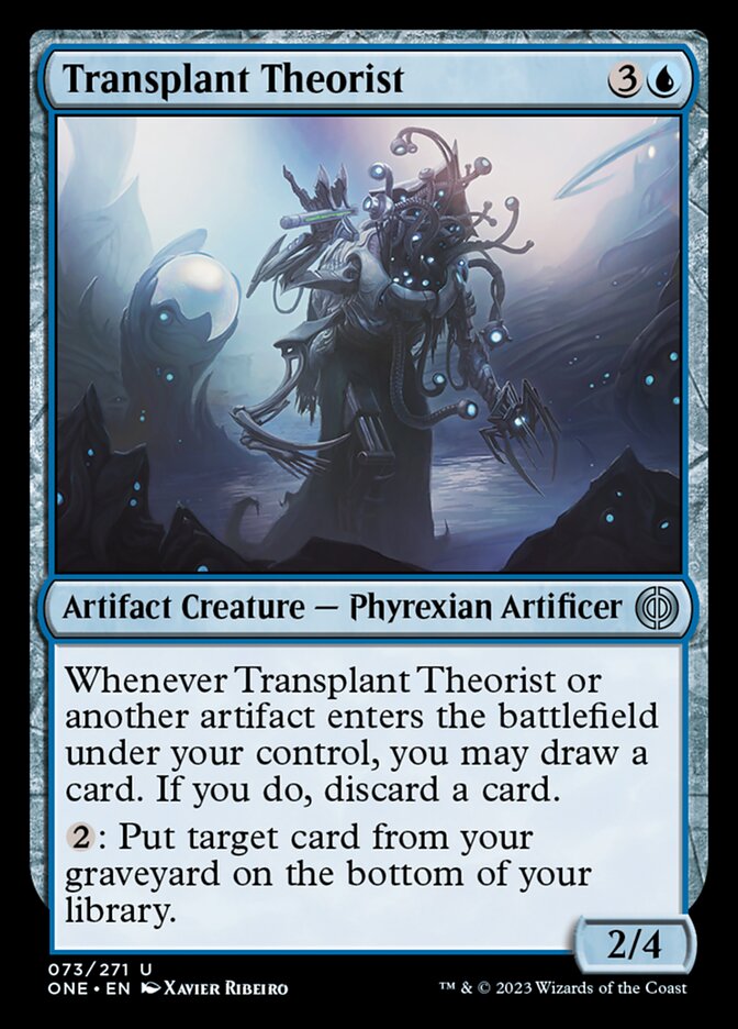 Transplant Theorist [Phyrexia: All Will Be One] | Pandora's Boox
