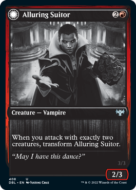 Alluring Suitor // Deadly Dancer [Innistrad: Double Feature] | Pandora's Boox