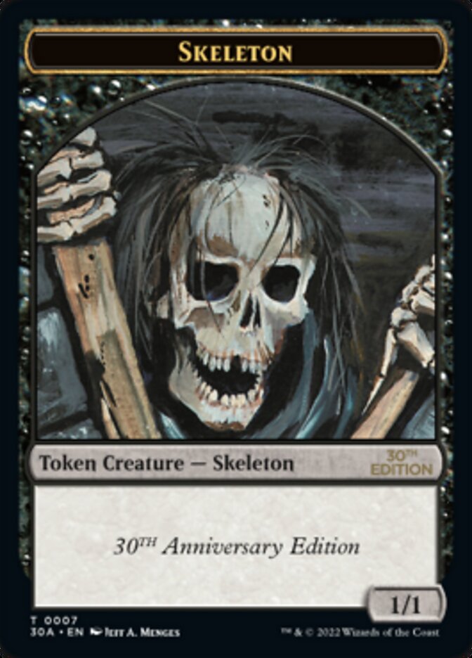 Skeleton Token [30th Anniversary Tokens] | Pandora's Boox