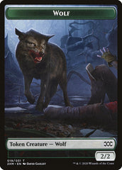 Copy // Wolf Double-Sided Token [Double Masters Tokens] | Pandora's Boox