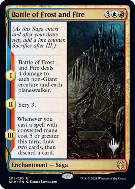 Battle of Frost and Fire (Promo Pack) [Kaldheim Promos] | Pandora's Boox