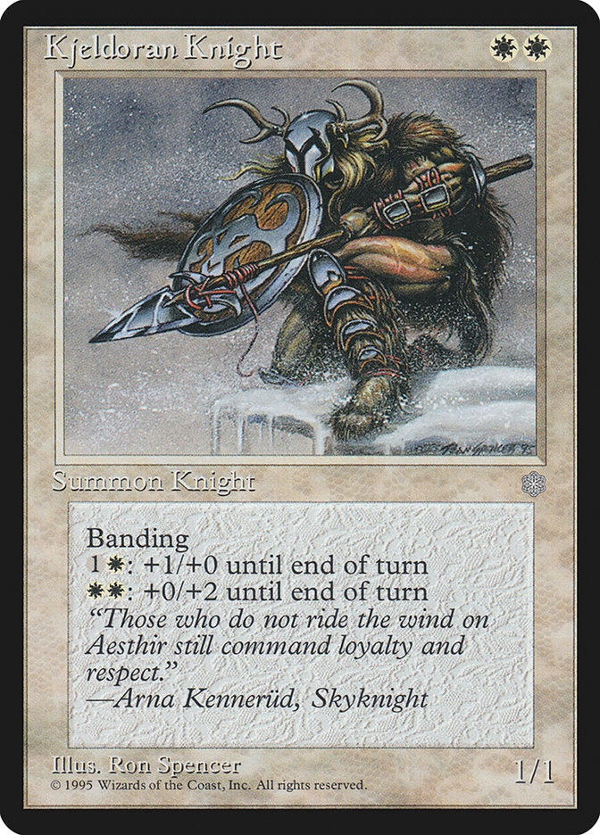 Kjeldoran Knight [Ice Age] | Pandora's Boox