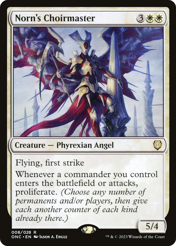 Norn's Choirmaster [Phyrexia: All Will Be One Commander] | Pandora's Boox