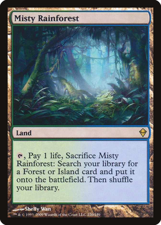 Misty Rainforest [Zendikar] | Pandora's Boox