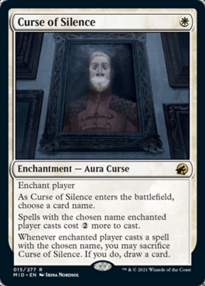 Curse of Silence [Innistrad: Midnight Hunt] | Pandora's Boox