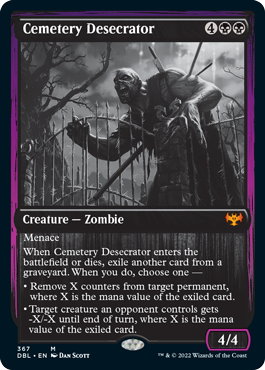 Cemetery Desecrator [Innistrad: Double Feature] | Pandora's Boox