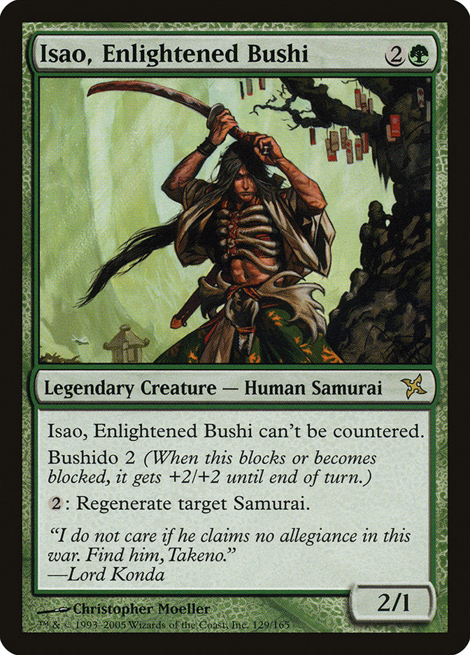 Isao, Enlightened Bushi [Betrayers of Kamigawa] | Pandora's Boox