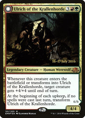 Ulrich of the Krallenhorde // Ulrich, Uncontested Alpha [Eldritch Moon Prerelease Promos] | Pandora's Boox