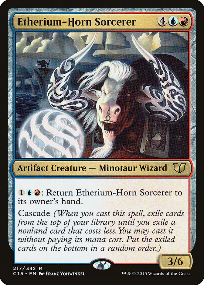Etherium-Horn Sorcerer [Commander 2015] | Pandora's Boox