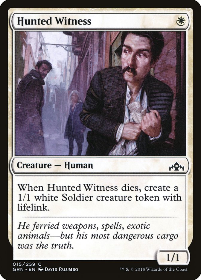 Hunted Witness [Guilds of Ravnica] | Pandora's Boox