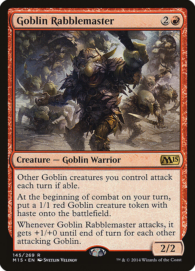 Goblin Rabblemaster [Magic 2015] | Pandora's Boox