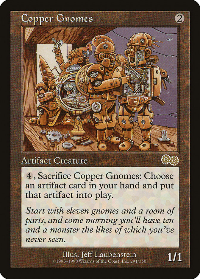 Copper Gnomes [Urza's Saga] | Pandora's Boox