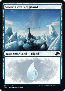 Snow-Covered Island [Jumpstart 2022] | Pandora's Boox