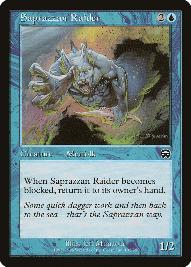Saprazzan Raider [Mercadian Masques] | Pandora's Boox