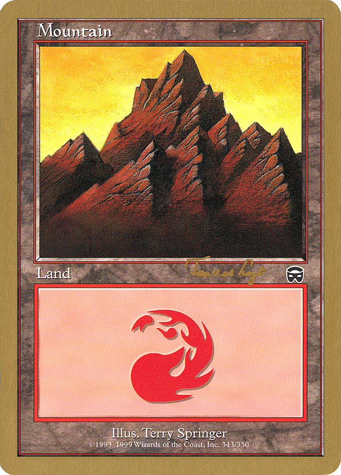 Mountain (343) (Tom van de Logt) [World Championship Decks 2001] | Pandora's Boox