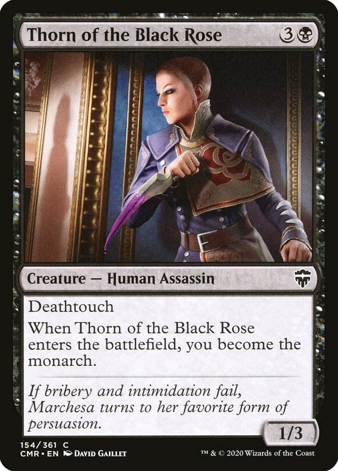 Thorn of the Black Rose [Commander Legends] | Pandora's Boox