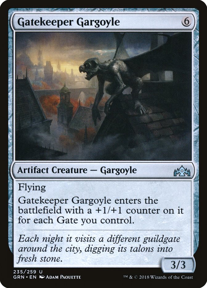 Gatekeeper Gargoyle [Guilds of Ravnica] | Pandora's Boox