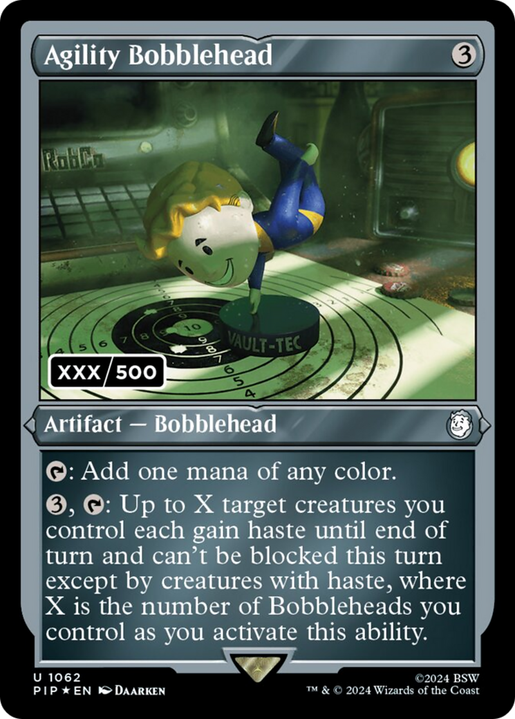 Agility Bobblehead (Serial Numbered) [Fallout] | Pandora's Boox
