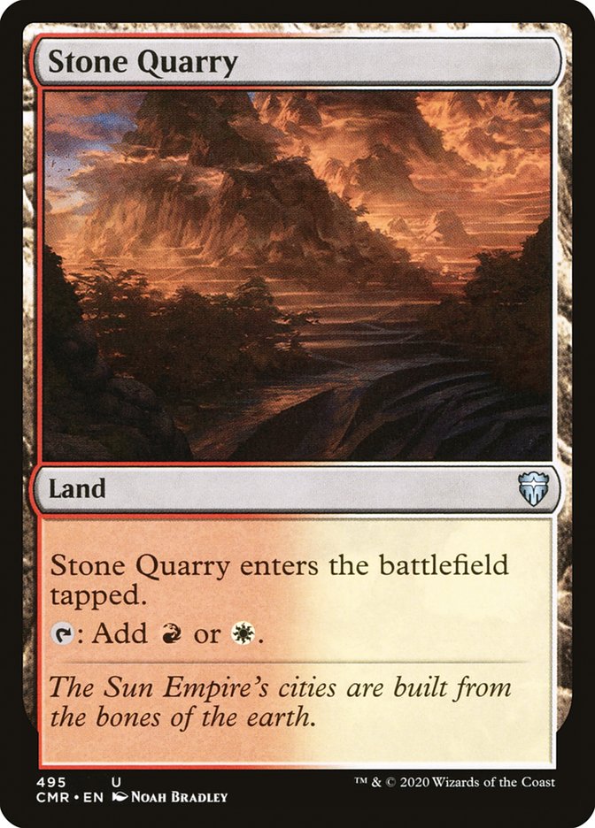 Stone Quarry [Commander Legends] | Pandora's Boox