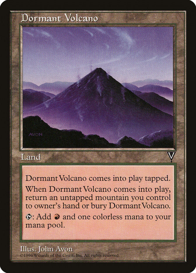 Dormant Volcano [Visions] | Pandora's Boox