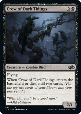 Crow of Dark Tidings [Jumpstart 2022] | Pandora's Boox