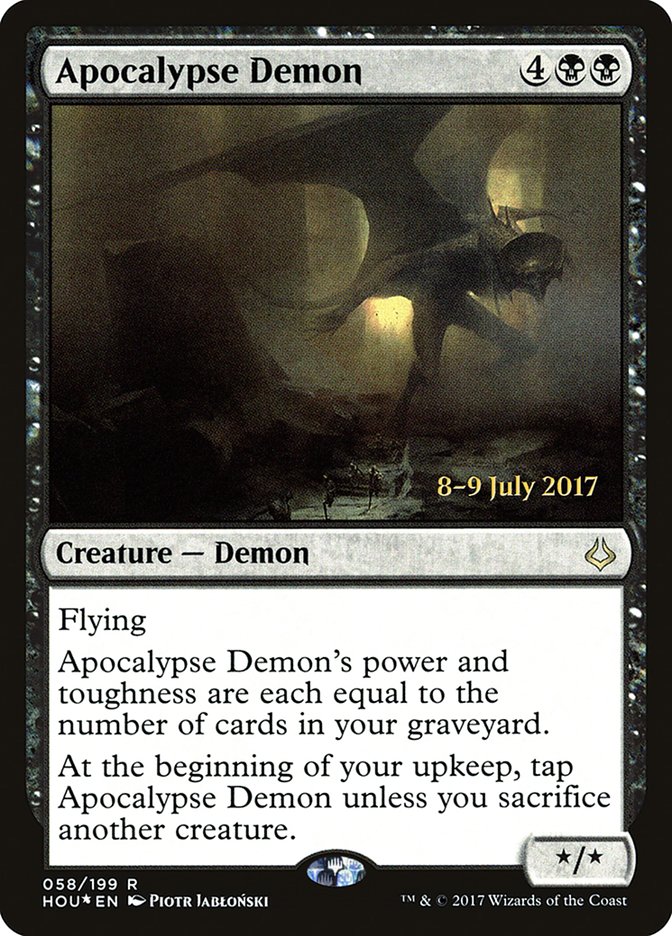 Apocalypse Demon [Hour of Devastation Prerelease Promos] | Pandora's Boox