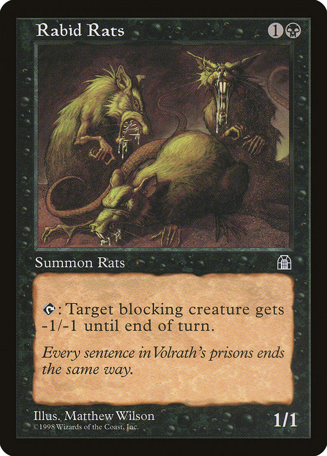 Rabid Rats [Stronghold] | Pandora's Boox