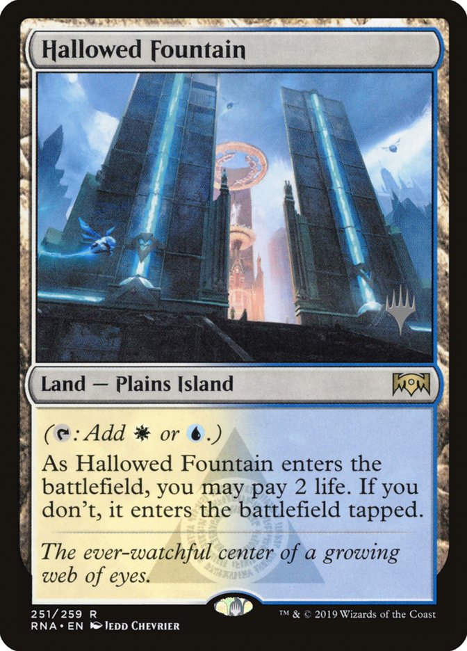 Hallowed Fountain (Promo Pack) [Ravnica Allegiance Promos] | Pandora's Boox