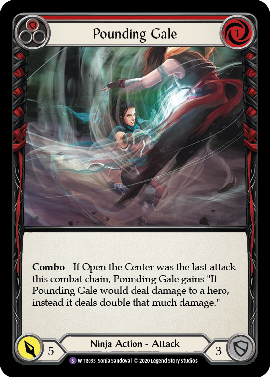 Pounding Gale [WTR085] Unlimited Edition Rainbow Foil