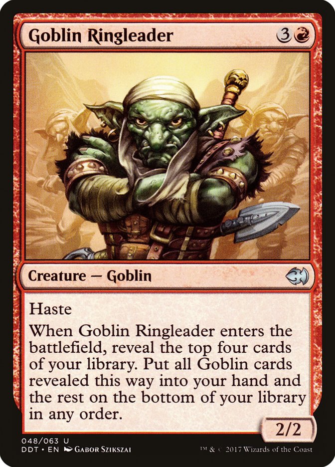 Goblin Ringleader [Duel Decks: Merfolk vs. Goblins] | Pandora's Boox