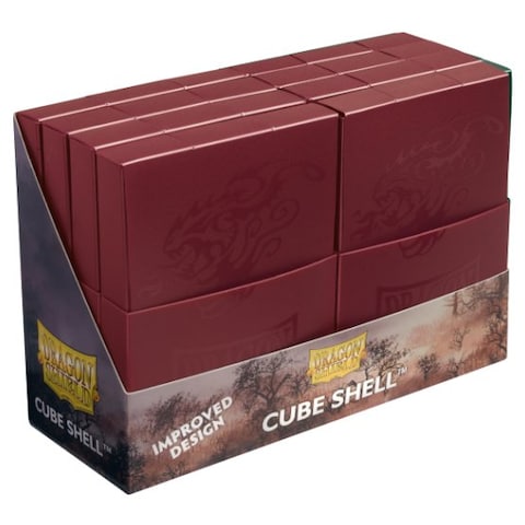 Dragon Shield Cube Shell Red | Pandora's Boox