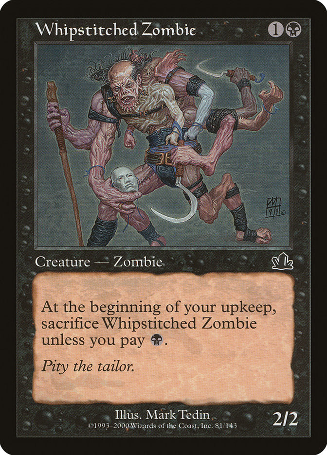 Whipstitched Zombie [Prophecy] | Pandora's Boox